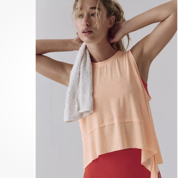 FP Movement by Free People Tempo Tank in Morning Sun Sz S NWT - Picture 1 of 6